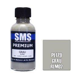 SMS PL179 Premium GRAU RLM02 30ml Acrylic Lacquer