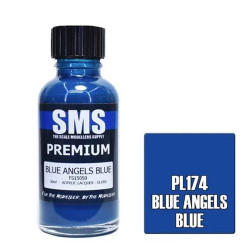 SMS PL174 Premium BLUE ANGELS BLUE 30ml Acrylic Lacquer