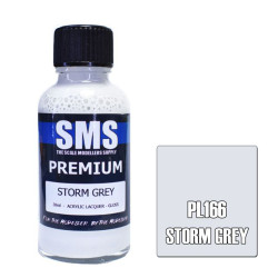 SMS PL166 Premium STORM GREY 30ml Acrylic Lacquer