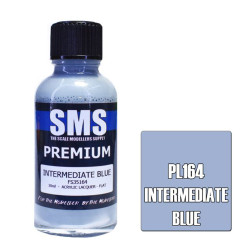 SMS PL164 Premium INTERMEDIATE BLUE 30ml Acrylic Lacquer
