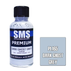 SMS PL165 Premium DARK GHOST GREY 30ml Acrylic Lacquer