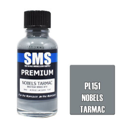 SMS PL151 Premium NOBELS TARMAC 30ml Acrylic Lacquer