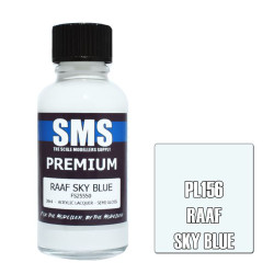SMS PL156 Premium RAAF SKY BLUE 30ml Acrylic Lacquer
