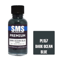 SMS PL157 Premium DARK OCEAN BLUE 30ml Acrylic Lacquer