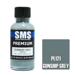 SMS PL121 Premium GUNSHIP GREY 30ml Acrylic Lacquer