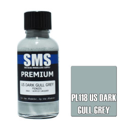 SMS PL118 Premium US DARK GULL GREY 30ml Acrylic Lacquer
