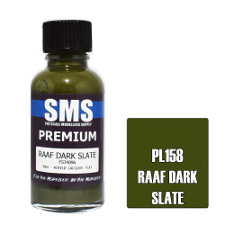 SMS PL158 Premium RAAF DARK SLATE 30ml Acrylic Lacquer