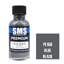 SMS PL150 Premium BLUE BLACK SCC No.14 30ml Acrylic Lacquer