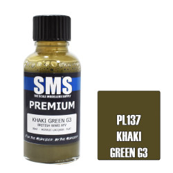 SMS PL137 Premium KHAKI GREEN G3 30ml Acrylic Lacquer