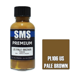 SMS PL106 Premium US PALE BROWN 30ml Acrylic Lacquer