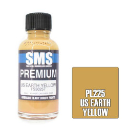 SMS PL225 Premium US EARTH YELLOW 30ml Acrylic Lacquer