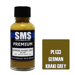 SMS PL133 Premium GERMAN KHAKI GREY 30ml Acrylic Lacquer