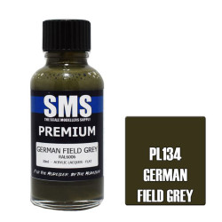 SMS PL134 Premium GERMAN FIELD GREY 30ml Acrylic Lacquer