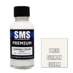 SMS PL132 Premium GERMAN CREAM 30ml Acrylic Lacquer