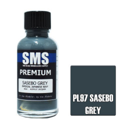 SMS PL97 Premium SASEBO GREY (IJN) 30ml Acrylic Lacquer