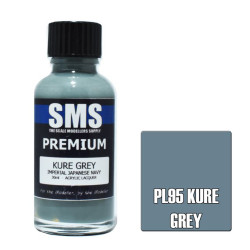 SMS PL95 Premium KURE GREY (IJN) 30ml Acrylic Lacquer