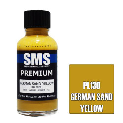 SMS PL130 Premium GERMAN SAND YELLOW 30ml Acrylic Lacquer