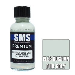 SMS PL93 Premium RUSSIAN BLUE GREY 30ml Acrylic Lacquer