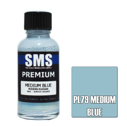 SMS PL79 Premium MEDIUM BLUE 30ml Acrylic Lacquer