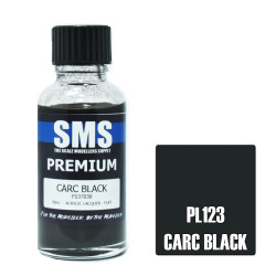 SMS PL123 Premium CARC BLACK 30ml Acrylic Lacquer
