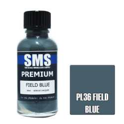 SMS PL36 Premium FIELD BLUE 30ml Acrylic Lacquer