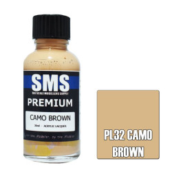 SMS PL32 Premium CAMO BROWN 30ml Acrylic Lacquer
