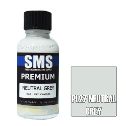 SMS PL27 Premium NEUTRAL GREY 30ml Acrylic Lacquer