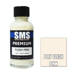 SMS PL17 Premium FLESH PINK 30ml Acrylic Lacquer