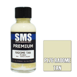 SMS PL76 Premium RADOME TAN 30ml Acrylic Lacquer