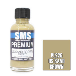 SMS PL226 Premium US SAND BROWN 30ml Acrylic Lacquer