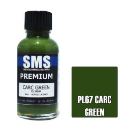 SMS PL67 Premium CARC GREEN 30ml Acrylic Lacquer
