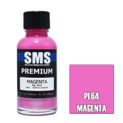 SMS PL64 Premium MAGENTA 30ml Acrylic Lacquer