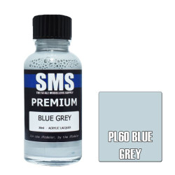 SMS PL60 Premium BLUE GREY 30ml Acrylic Lacquer