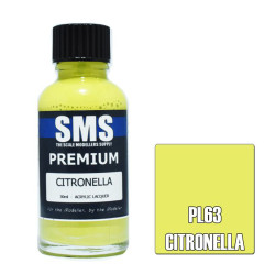 SMS PL63 Premium CITRONELLA 30ml Acrylic Lacquer