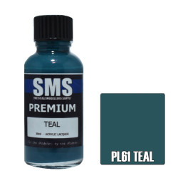 SMS PL61 Premium TEAL 30ml Acrylic Lacquer