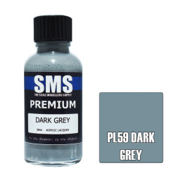 SMS PL59 Premium DARK GREY 30ml Acrylic Lacquer
