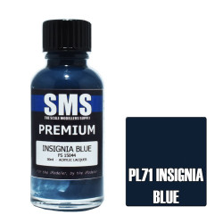 SMS PL71 Premium INSIGNIA BLUE 30ml Acrylic Lacquer
