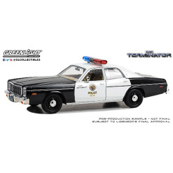 Greenlight 84193 The Terminator 1977 Plymouth Fury Met Police 1:24 Diecast Model