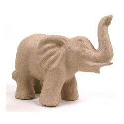 Decopatch Elephant 17cm Mache Craft Model Animal for Decorating SA108O