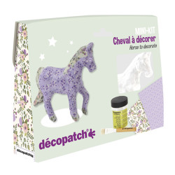 Decopatch Horse Mini Kit - Complete Craft Decorating Activity Kit KIT010O