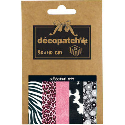 Decopatch Paper Pocket Assortment Collection No.9 - 5 Sheets