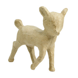 Decopatch Fawn 13cm Mache Craft Model Animal for Decorating AP137O