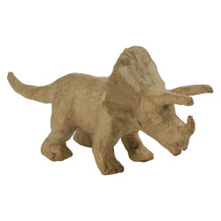 Decopatch Triceratops 9cm Mache Craft Model Animal for Decorating AP155O