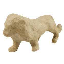 Decopatch Lion 7cm Mache Craft Model Animal for Decorating AP586O