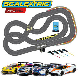 large scalextric set