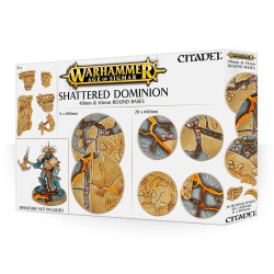 Games Workshop Citadel AoS Shattered Dominion: 65 & 40mm Round Bases Warhammer