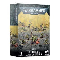 Games Workshop Orks: Runtherd And Gretchin Warhammer 40k 50-16