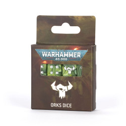 Games Workshop Warhammer 40k: Orks Dice 50-05