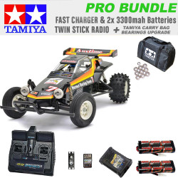 TAMIYA RC 58336 The Hornet 2004 1:10 PRO Stick Radio Bundle