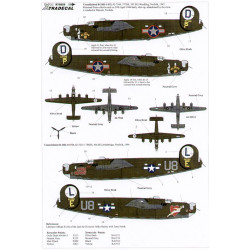 Xtradecal 72025 Consolidated B-24H Liberator 1:72 Model Kit